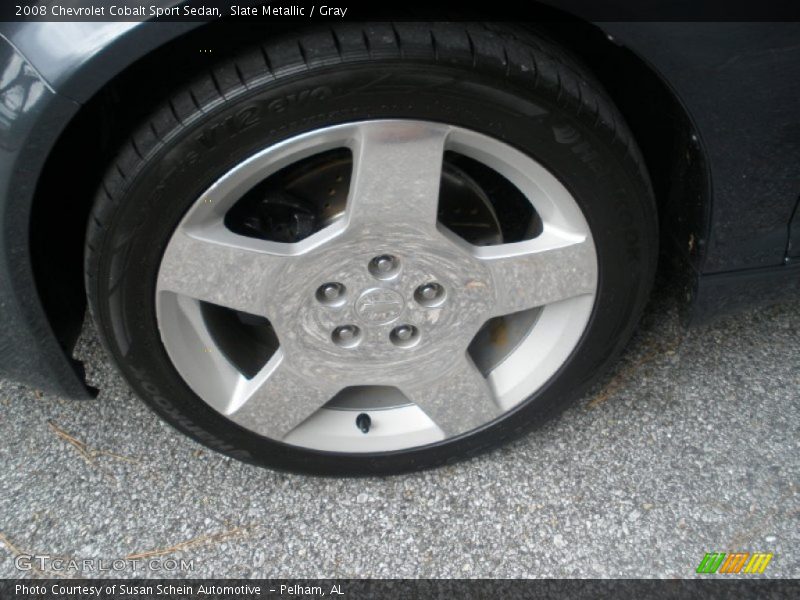 Slate Metallic / Gray 2008 Chevrolet Cobalt Sport Sedan