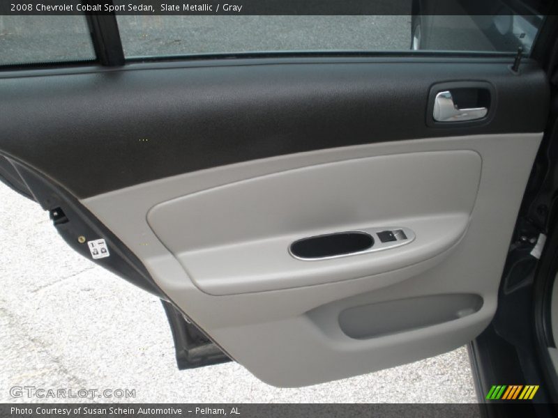 Slate Metallic / Gray 2008 Chevrolet Cobalt Sport Sedan
