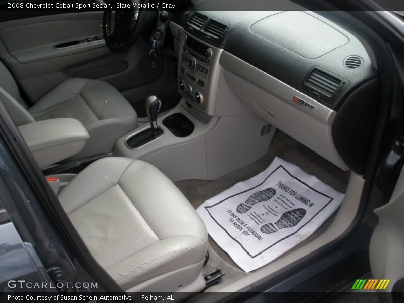 Slate Metallic / Gray 2008 Chevrolet Cobalt Sport Sedan