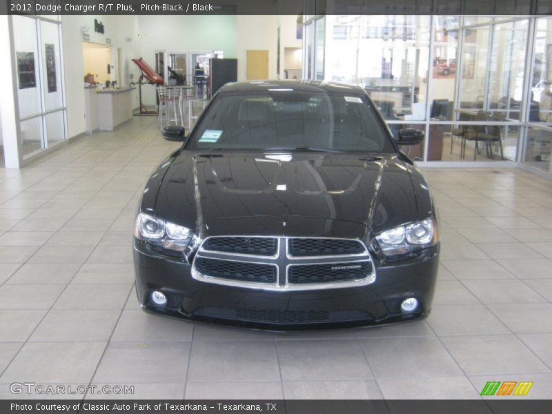 Pitch Black / Black 2012 Dodge Charger R/T Plus