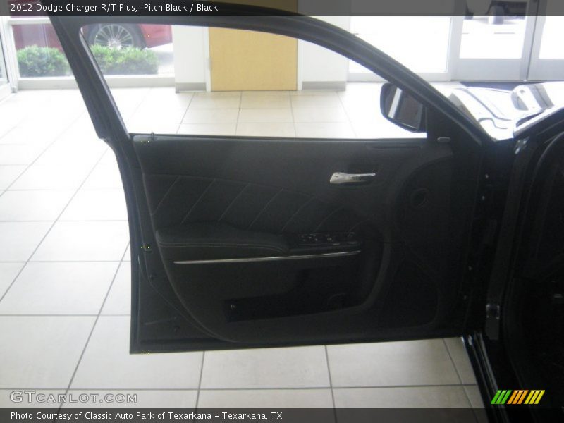 Pitch Black / Black 2012 Dodge Charger R/T Plus