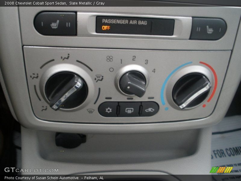 Slate Metallic / Gray 2008 Chevrolet Cobalt Sport Sedan