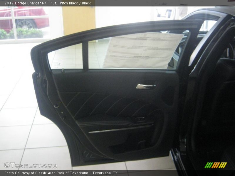 Pitch Black / Black 2012 Dodge Charger R/T Plus