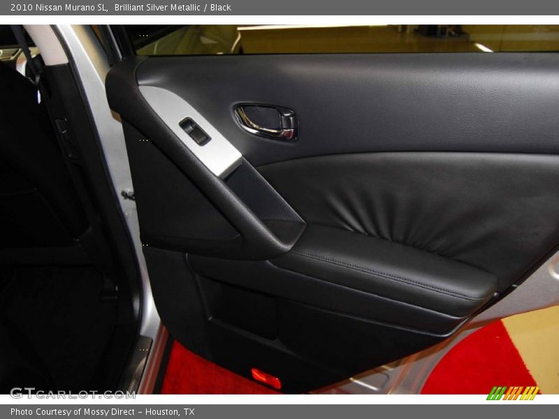 Brilliant Silver Metallic / Black 2010 Nissan Murano SL