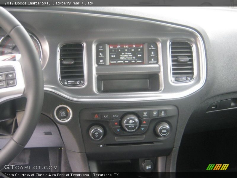 Blackberry Pearl / Black 2012 Dodge Charger SXT