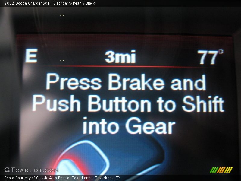 Blackberry Pearl / Black 2012 Dodge Charger SXT