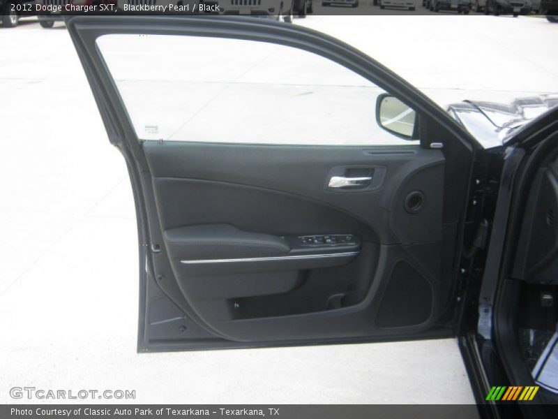 Blackberry Pearl / Black 2012 Dodge Charger SXT