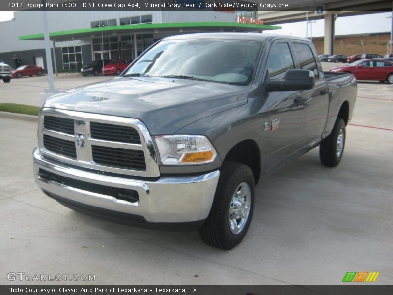 Mineral Gray Pearl / Dark Slate/Medium Graystone 2012 Dodge Ram 3500 HD ST Crew Cab 4x4