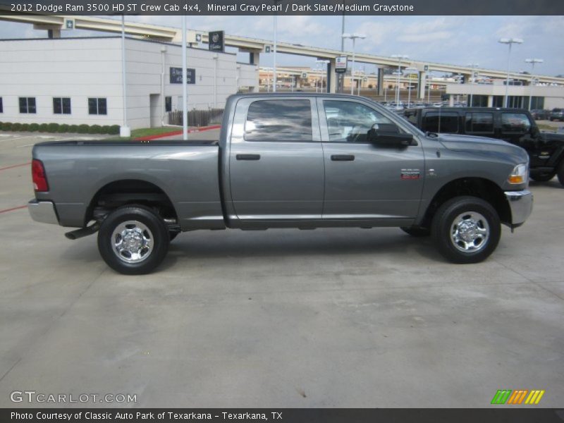 Mineral Gray Pearl / Dark Slate/Medium Graystone 2012 Dodge Ram 3500 HD ST Crew Cab 4x4