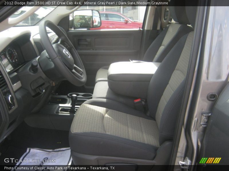 Mineral Gray Pearl / Dark Slate/Medium Graystone 2012 Dodge Ram 3500 HD ST Crew Cab 4x4