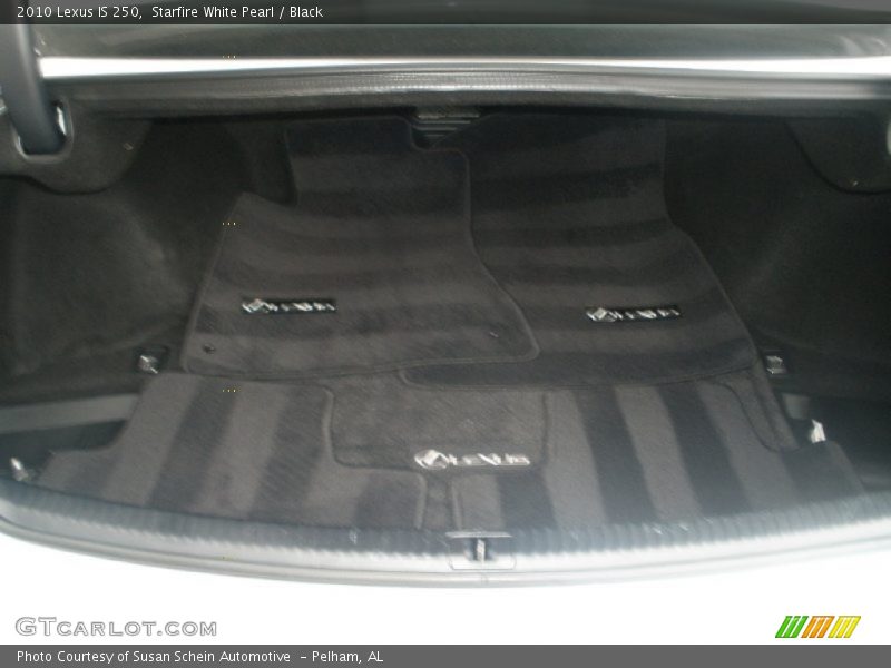 Starfire White Pearl / Black 2010 Lexus IS 250