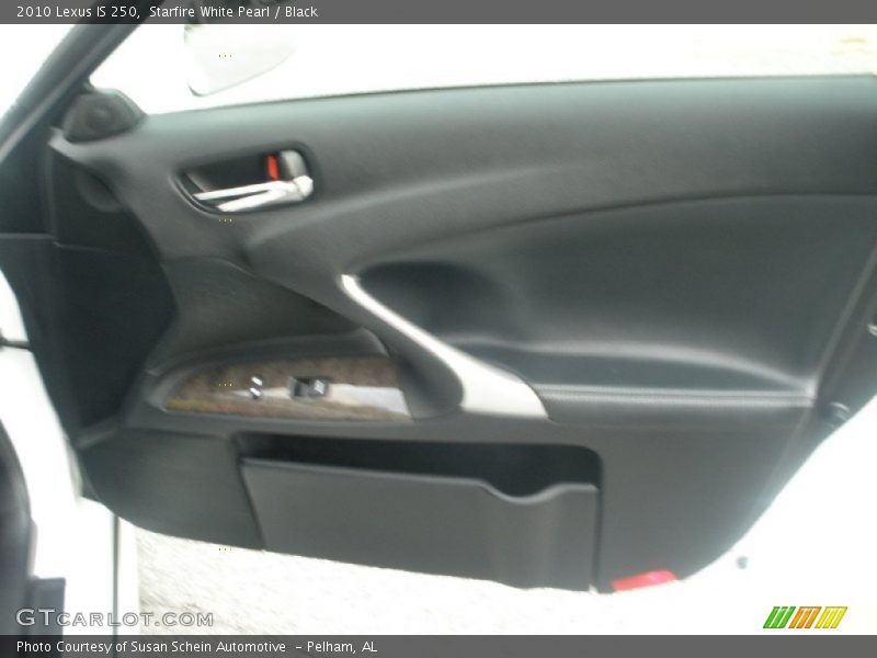 Starfire White Pearl / Black 2010 Lexus IS 250