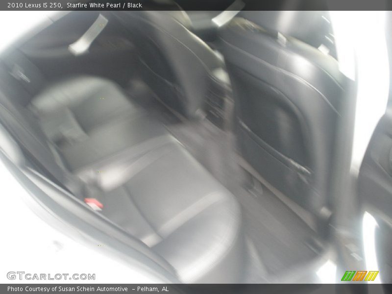 Starfire White Pearl / Black 2010 Lexus IS 250
