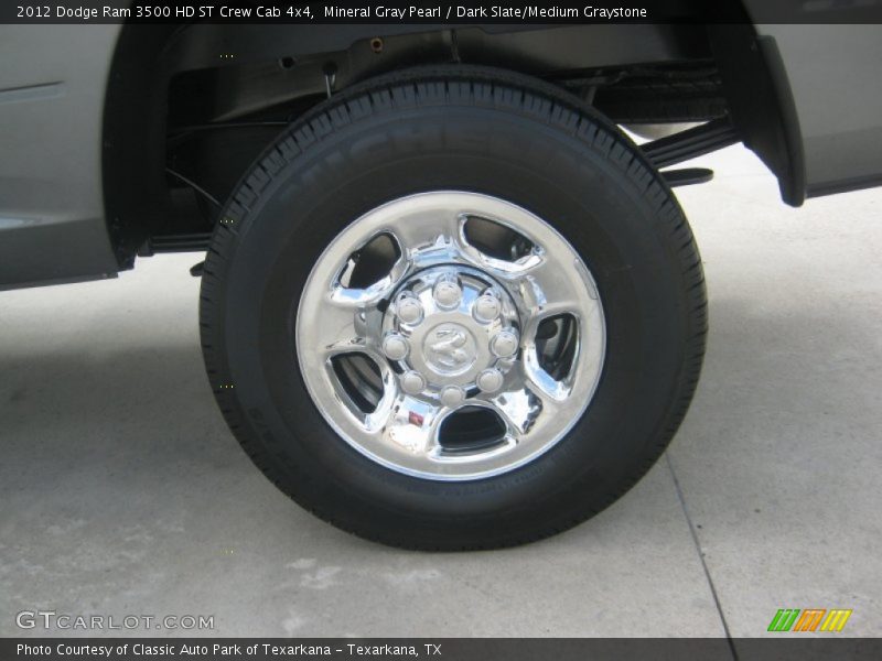 Mineral Gray Pearl / Dark Slate/Medium Graystone 2012 Dodge Ram 3500 HD ST Crew Cab 4x4