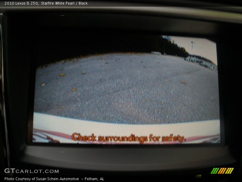 Starfire White Pearl / Black 2010 Lexus IS 250