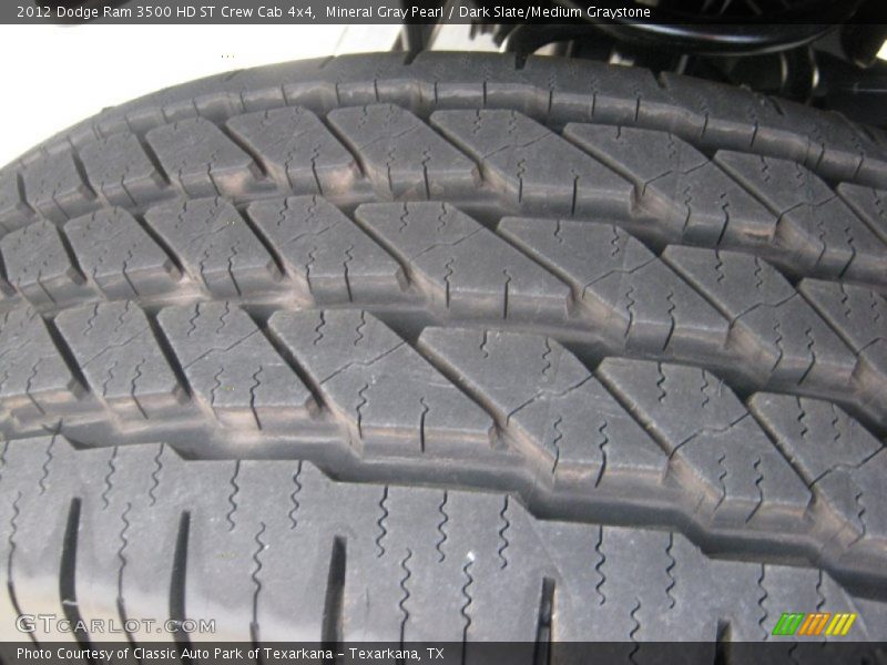 Mineral Gray Pearl / Dark Slate/Medium Graystone 2012 Dodge Ram 3500 HD ST Crew Cab 4x4