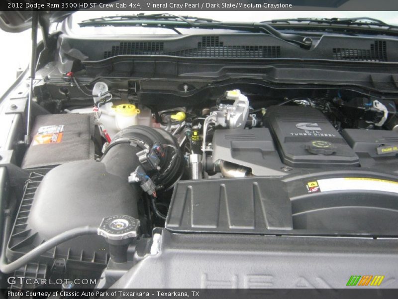 Mineral Gray Pearl / Dark Slate/Medium Graystone 2012 Dodge Ram 3500 HD ST Crew Cab 4x4