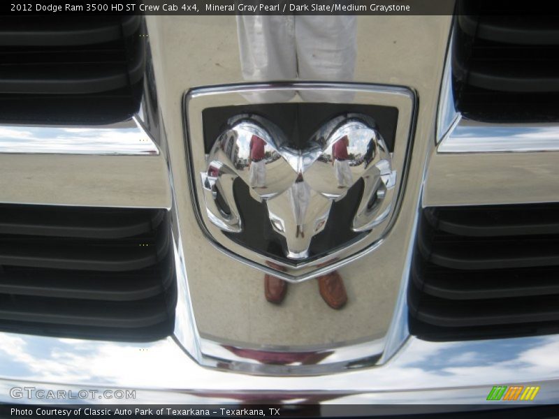 Mineral Gray Pearl / Dark Slate/Medium Graystone 2012 Dodge Ram 3500 HD ST Crew Cab 4x4