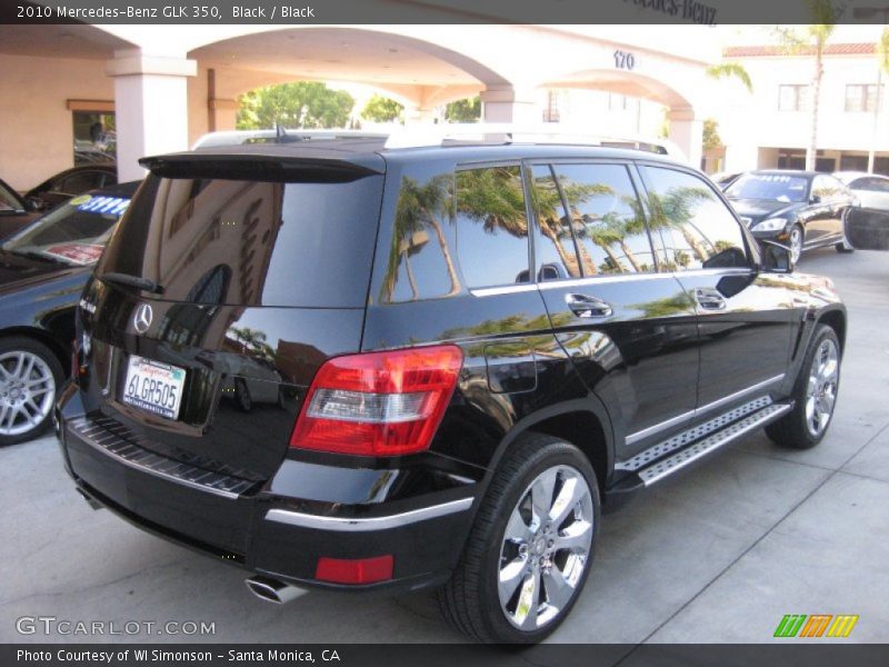 Black / Black 2010 Mercedes-Benz GLK 350