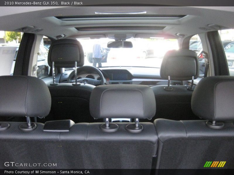 Black / Black 2010 Mercedes-Benz GLK 350