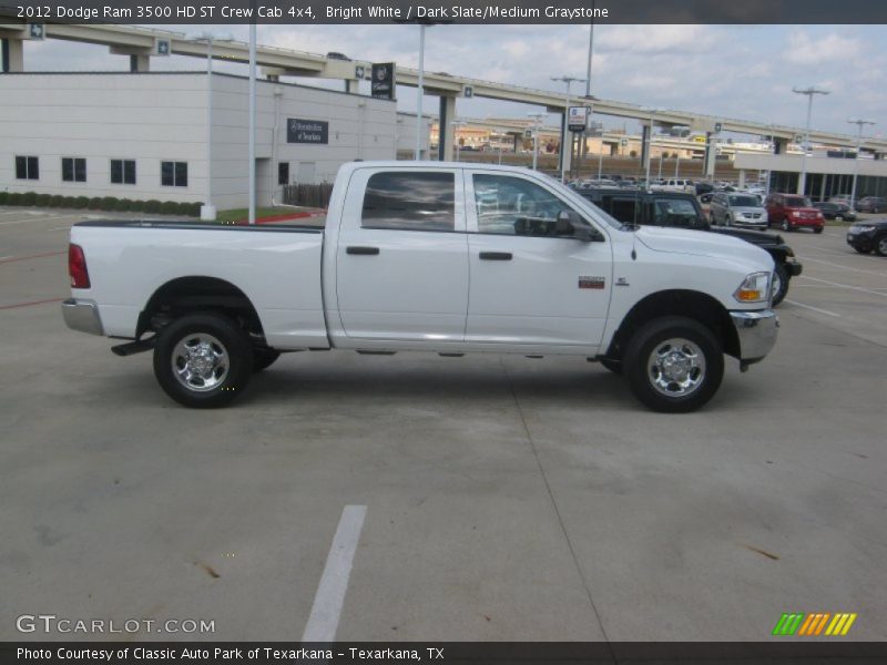 Bright White / Dark Slate/Medium Graystone 2012 Dodge Ram 3500 HD ST Crew Cab 4x4