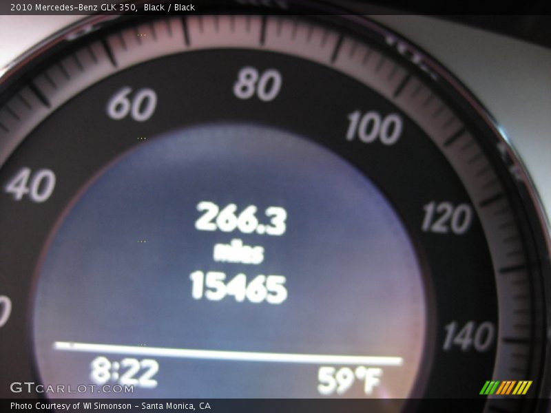 Black / Black 2010 Mercedes-Benz GLK 350