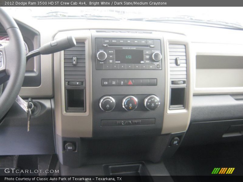 Bright White / Dark Slate/Medium Graystone 2012 Dodge Ram 3500 HD ST Crew Cab 4x4