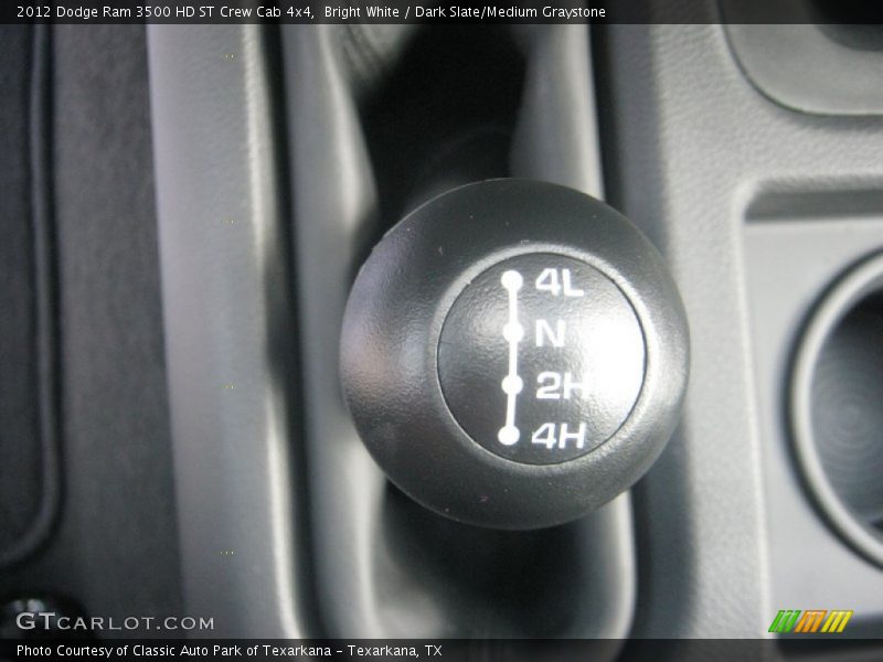 Bright White / Dark Slate/Medium Graystone 2012 Dodge Ram 3500 HD ST Crew Cab 4x4