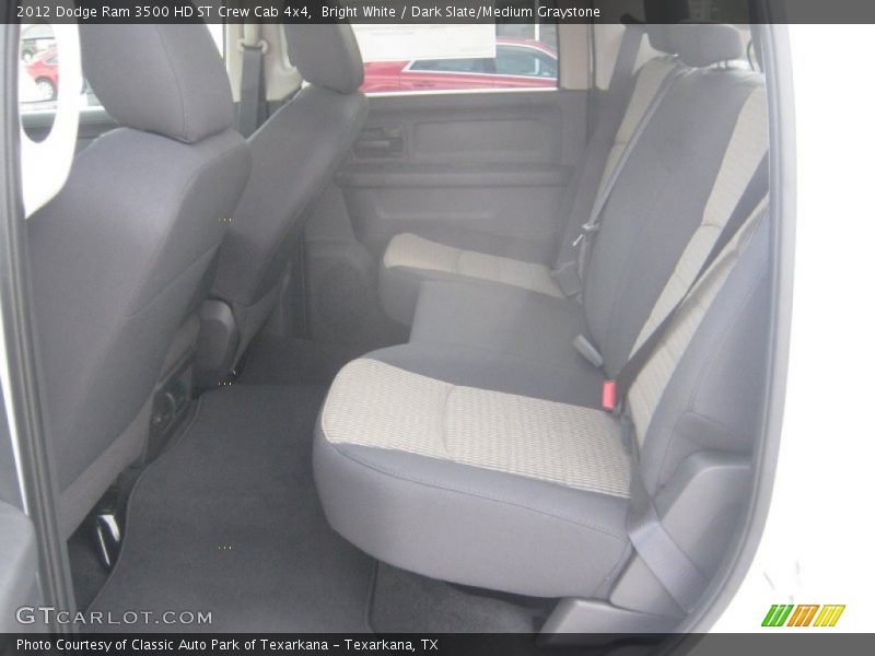 Bright White / Dark Slate/Medium Graystone 2012 Dodge Ram 3500 HD ST Crew Cab 4x4