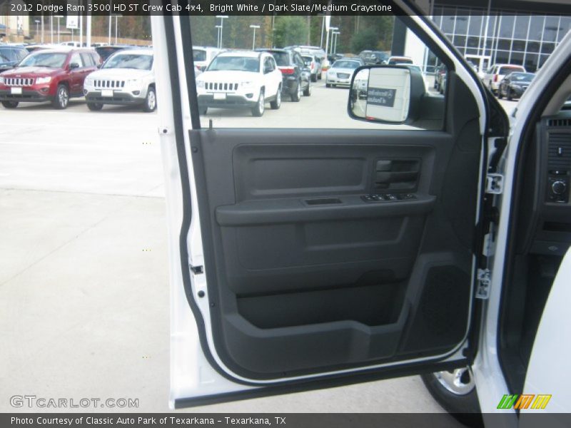 Bright White / Dark Slate/Medium Graystone 2012 Dodge Ram 3500 HD ST Crew Cab 4x4