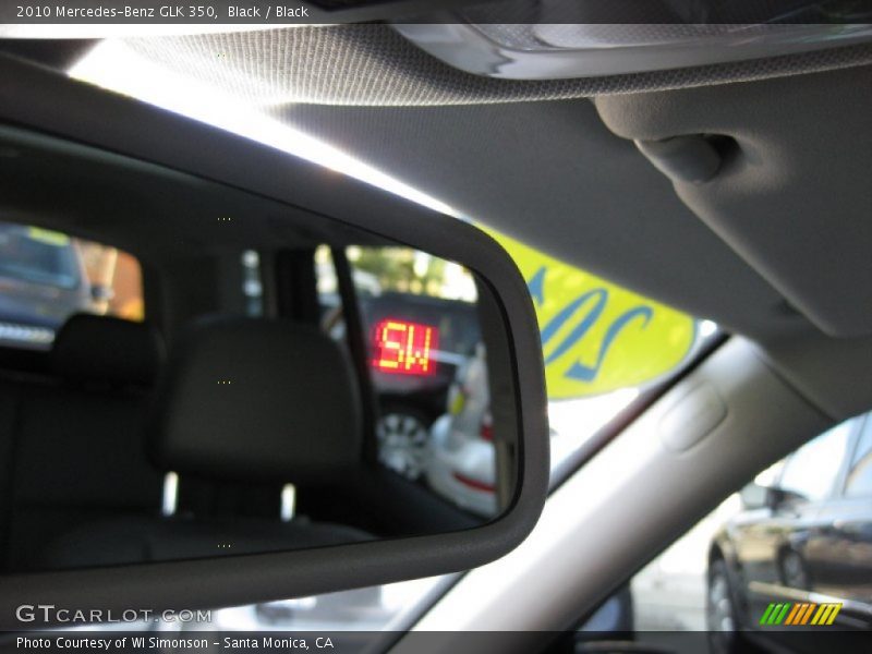 Black / Black 2010 Mercedes-Benz GLK 350