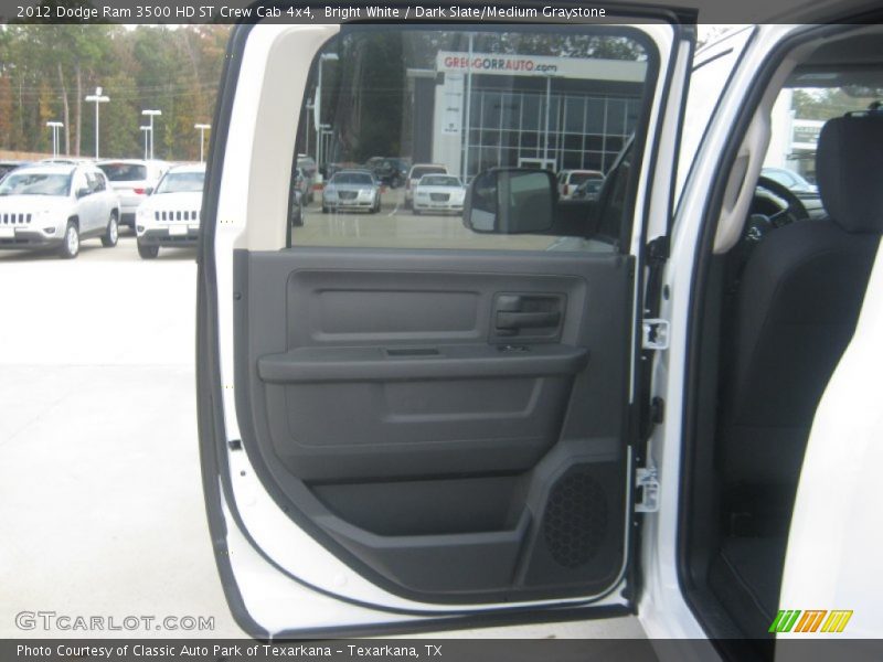 Bright White / Dark Slate/Medium Graystone 2012 Dodge Ram 3500 HD ST Crew Cab 4x4