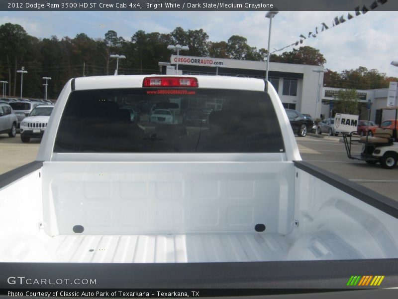 Bright White / Dark Slate/Medium Graystone 2012 Dodge Ram 3500 HD ST Crew Cab 4x4