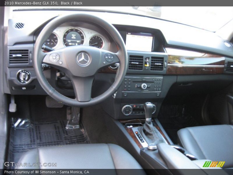 Black / Black 2010 Mercedes-Benz GLK 350