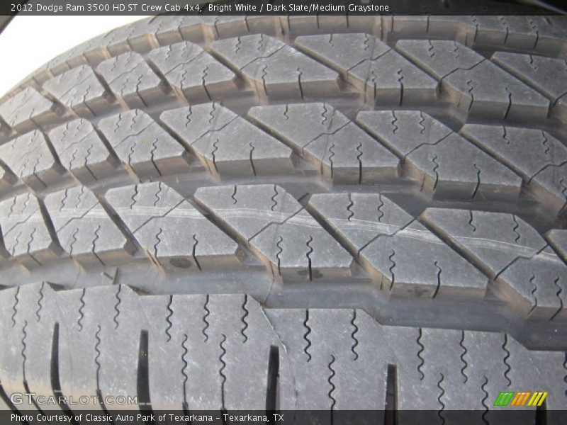 Bright White / Dark Slate/Medium Graystone 2012 Dodge Ram 3500 HD ST Crew Cab 4x4