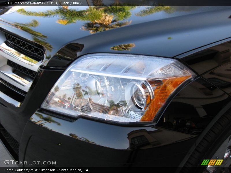 Black / Black 2010 Mercedes-Benz GLK 350