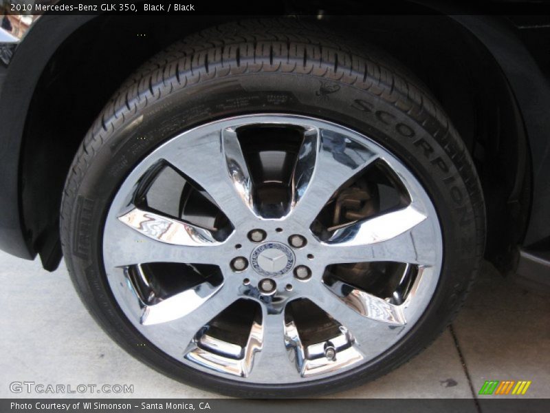 Black / Black 2010 Mercedes-Benz GLK 350