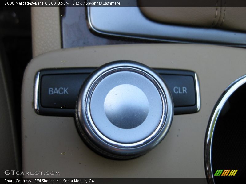 Black / Savanna/Cashmere 2008 Mercedes-Benz C 300 Luxury