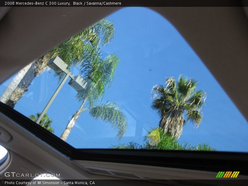 Black / Savanna/Cashmere 2008 Mercedes-Benz C 300 Luxury
