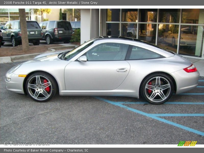  2008 911 Targa 4S Arctic Silver Metallic