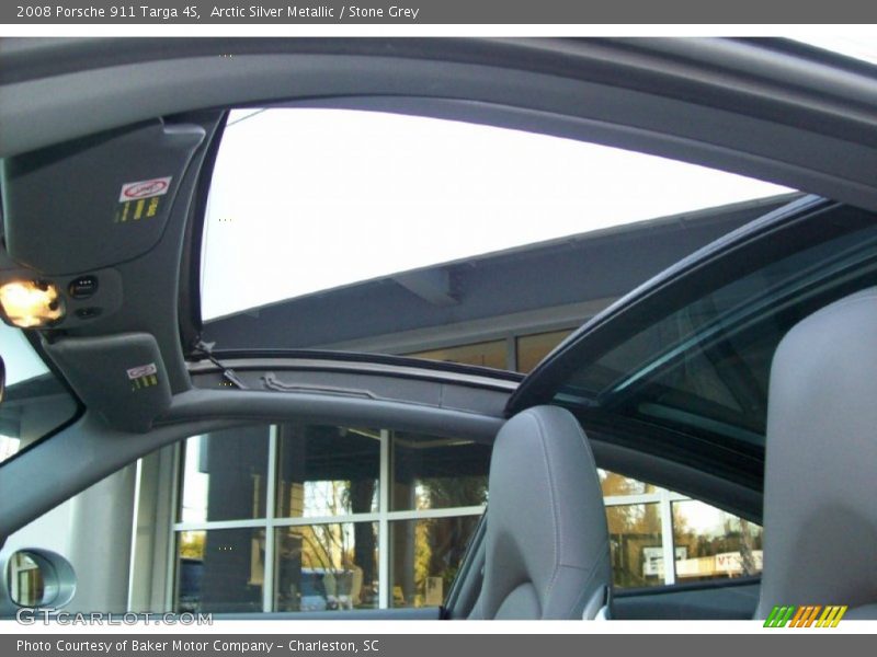 Targa Top, open - 2008 Porsche 911 Targa 4S