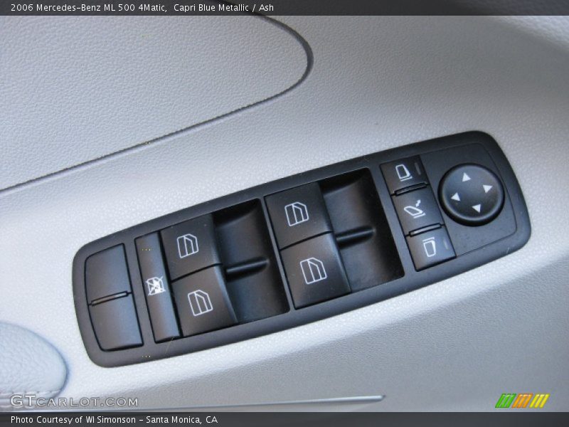 Capri Blue Metallic / Ash 2006 Mercedes-Benz ML 500 4Matic