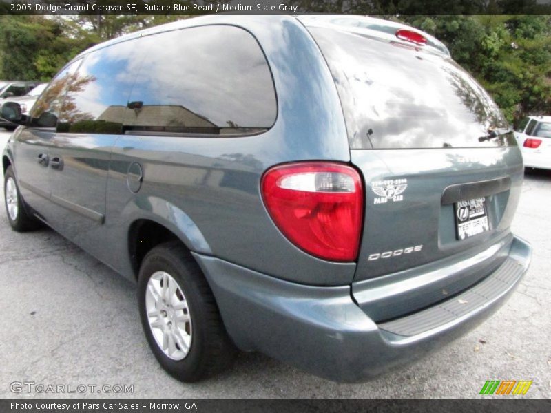 Butane Blue Pearl / Medium Slate Gray 2005 Dodge Grand Caravan SE