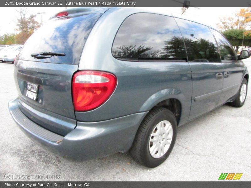 Butane Blue Pearl / Medium Slate Gray 2005 Dodge Grand Caravan SE