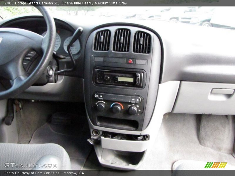Butane Blue Pearl / Medium Slate Gray 2005 Dodge Grand Caravan SE