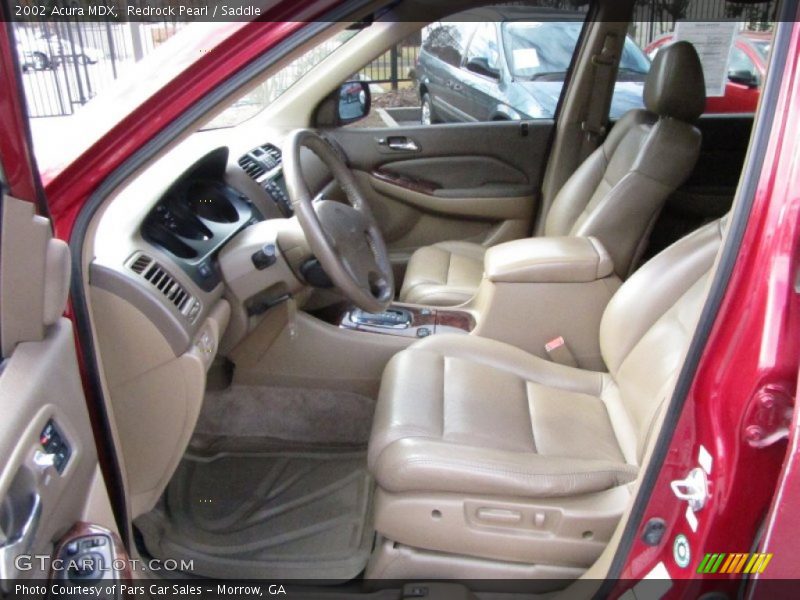 Redrock Pearl / Saddle 2002 Acura MDX