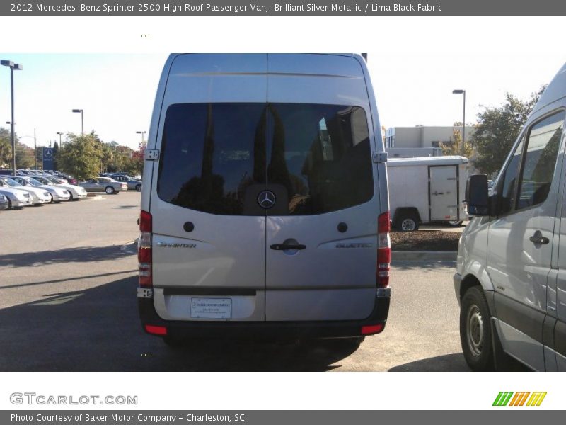 Brilliant Silver Metallic / Lima Black Fabric 2012 Mercedes-Benz Sprinter 2500 High Roof Passenger Van