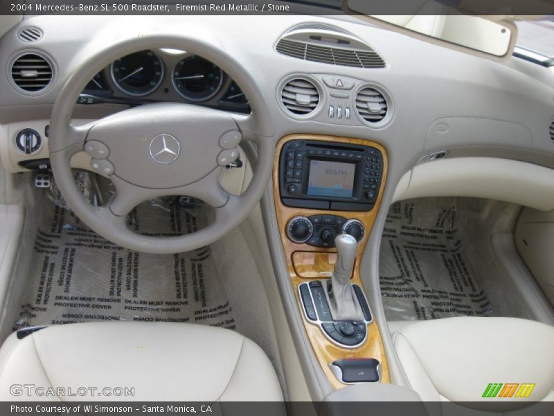 Dashboard of 2004 SL 500 Roadster