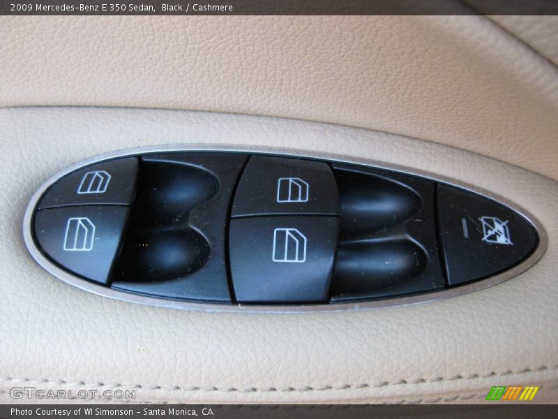 Black / Cashmere 2009 Mercedes-Benz E 350 Sedan