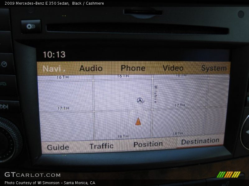 Black / Cashmere 2009 Mercedes-Benz E 350 Sedan
